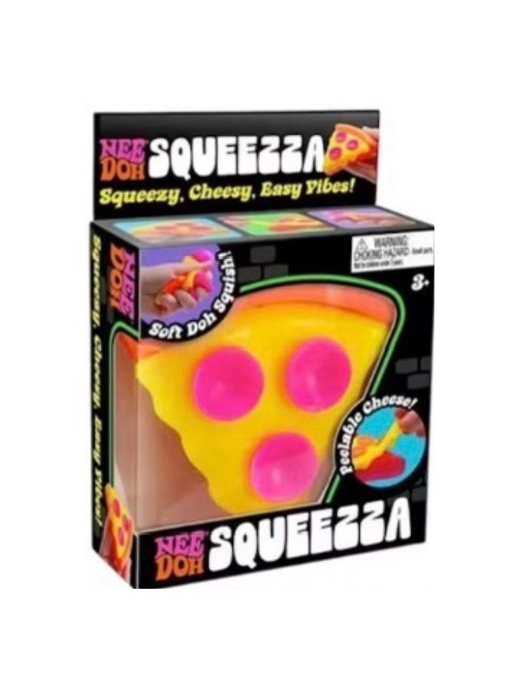 NeeDoh Squeezza Pizza Slice NEW Sealed
